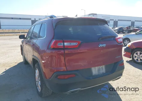 2015 Jeep Cherokee Limited from USA, damaged, VIN 1C4PJLDS0FW554346